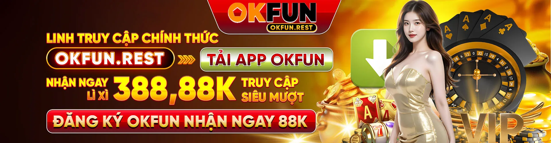 Baner okfun vip