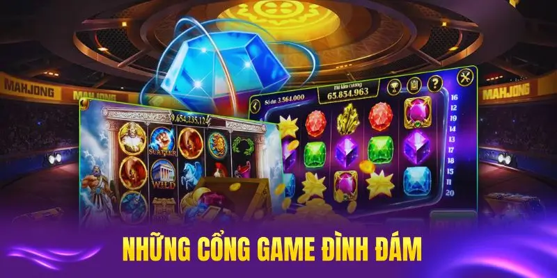 Những cổng game nổ hũ đình đám kết hợp với OKFUN