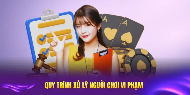 Quy trình xử lý khi người chơi vi phạm chính sách miễn trừ trách nhiệm OKFUN